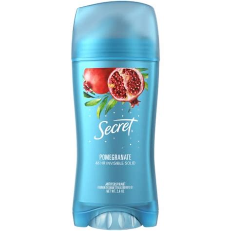 Secret Pomegranate Hour Invisible Solid Antiperspirant Oz Fry