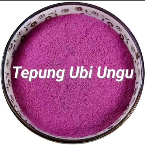 Ungu 1000 Gram Original Purple Sweet Potato Flour 100 Purple Sweet
