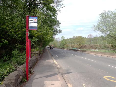 Bus Stop Stainland Road B6112 West Habiloid Cc By Sa 2 0