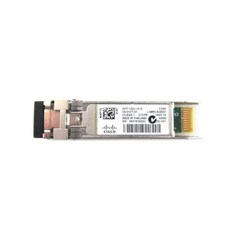 Sfp 10g Lr S Cisco Sfp Transceiver Module At Discount