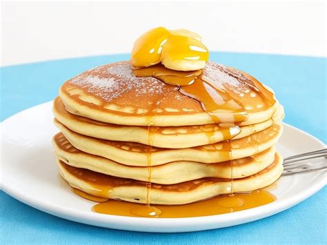 Premium AI Image | Deliciously Stacked Pancakes