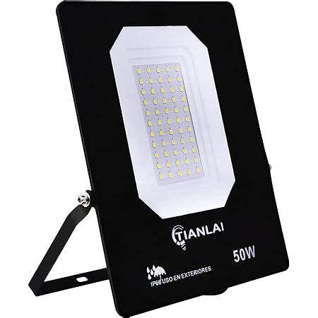 Tianlai R13W50S07 Reflector Led Exterior 50w Resistente Al Clima IP65