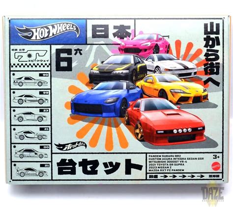 Hot Wheels Japanese Vehicles Multipack Scale Mattel Tates Toys Australia The Best