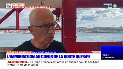 Pape Marseille Le Pr Sident De Sos M Diterran E Se F Licite De Cette