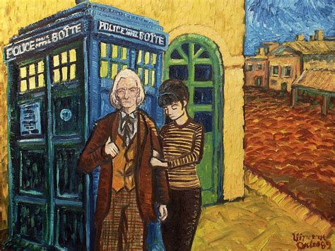 Doctor Tardis Van Gogh Hd Wallpaper Pxfuel