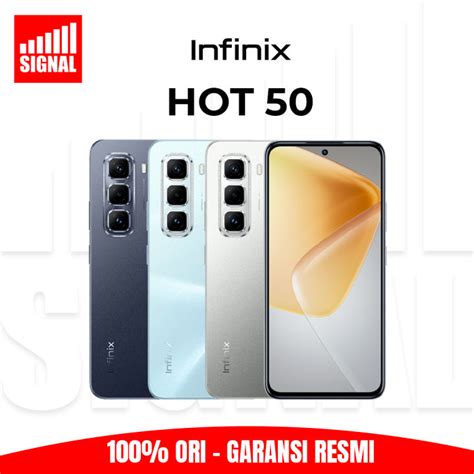 Infinix Hot 50 NFC 6 256 GB Garansi Resmi Infinix Indonesia Lazada Indonesia