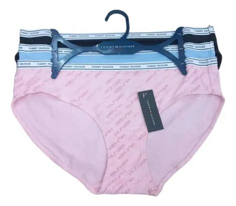 Set De 3 Calzones Bikini Tommy Hilfiger Originales Talla L Cuotas sin interés