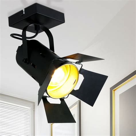 Etc Shop Led Deckenspot Vintage Decken Leuchte Filament Dielen Studio