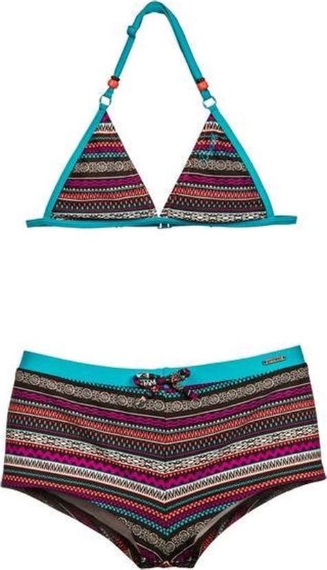 Protest Triangle Bikini Meisjes ANGELI Dark Earth140 Bol