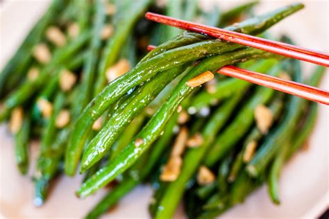 Savory Chinese Stir Fried Green Beans Recipe