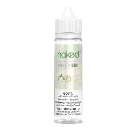 Melon Kiwi Naked 100 E Liquid 60ml Freebase VapeLoft