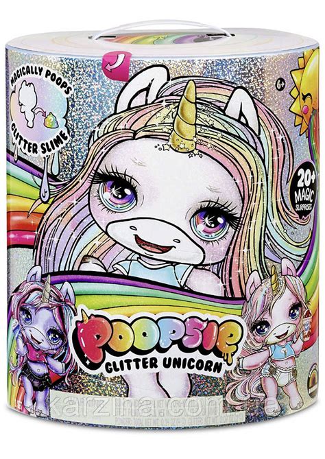 Игровой набор со слаймом Блестящий Единорог Poopsie Slime Surprise ...