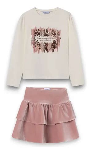 Conjunto Invierno Mayoral Años Niña Nude T MercadoLibre
