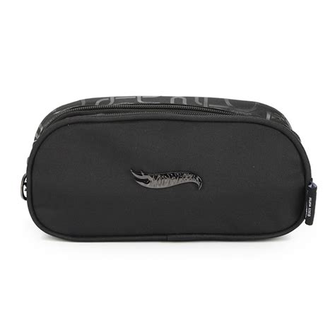 Estojo Escolar Duplo Juvenil Hot Wheels Lika Bijuterias