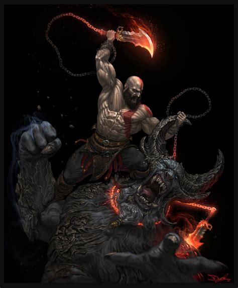 God of War España God of War Ragnarök on Twitter Épico fan art de