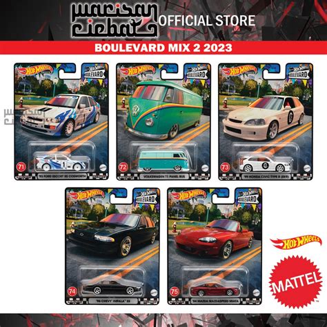Hot Wheels Premium Boulevard Mix Shopee Malaysia