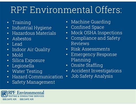 RPF Environmental 2023 Mold Awareness OSHA Roundtable Oshaedne