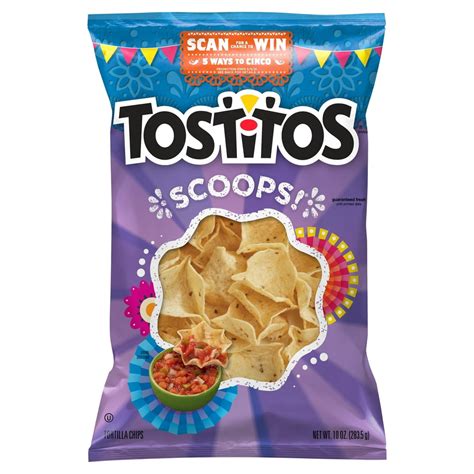 Tostitos Scoops Tortilla Chips 10 Oz