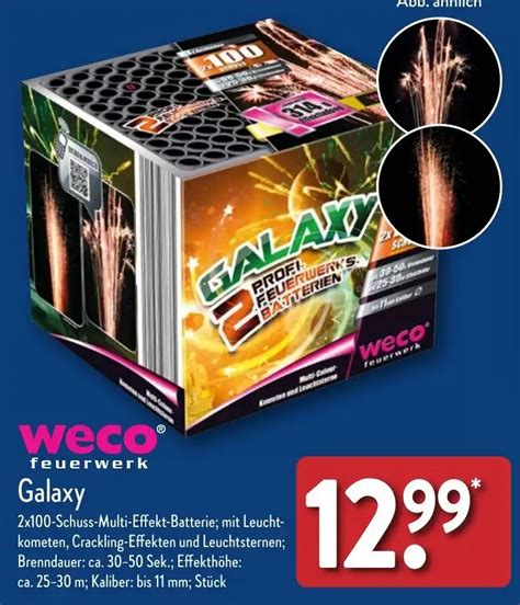 Weco Feuerwerk Galaxy Aanbieding Bij ALDI