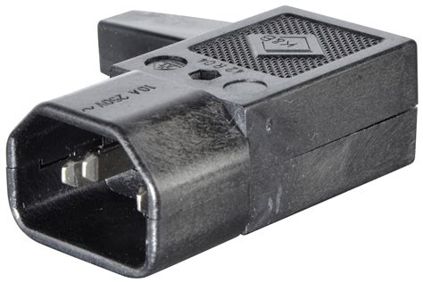 KKS 2-R: Wtyk IEC, 90° k&towy prawy at reichelt elektronik