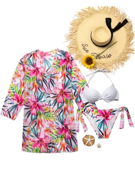 Buy Soeoes Three Piece Bikini Mesh Swimsuit Online Zalora Malaysia