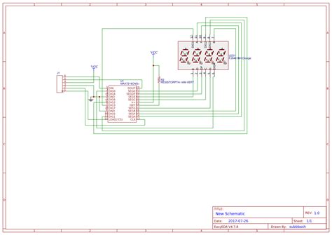 MAX7219 - Platform for creating and sharing projects - OSHWLab