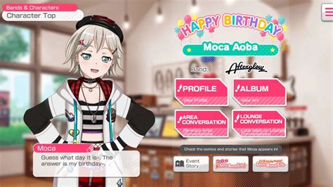 BanG Dream EN 09 03 Aoba Moca Birthday Opening Area Conversation