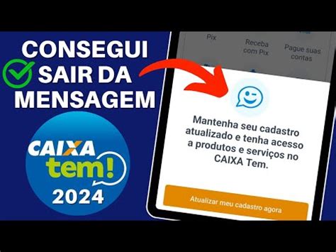 Como Consegui Sair Da Mensagem Mantenha Seu Cadastro Atualizado Do