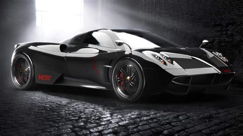 배경 화면 파가니 Huayra 슈퍼카 블랙 1920x1080 풀 Hd 2k 그림 이미지