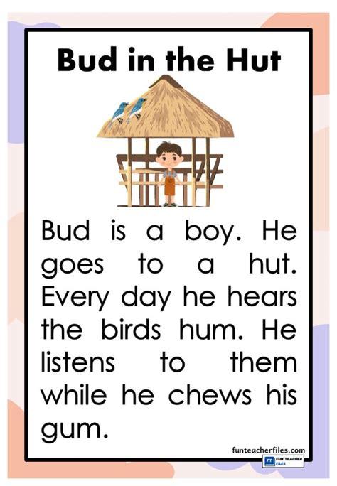 english reading passages set  fun teacher files