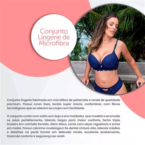 Lingerie Conjuntos Calcinha E Suti Luxo Direto F Brica Venda Em Cascavel Cear Por Apenas