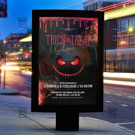 Trick Or Treat Flyer Seasonal A5 Template