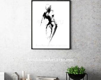 Nude Charcoal Art Etsy