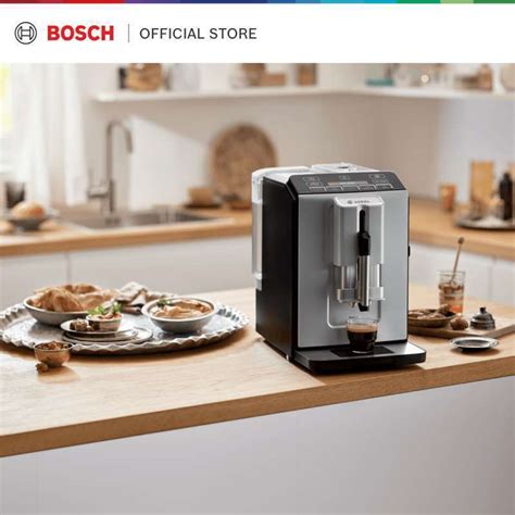 Jual Bosch Tis30321rw Fully Automatic Coffee Machine Verocup 300 Silver ...