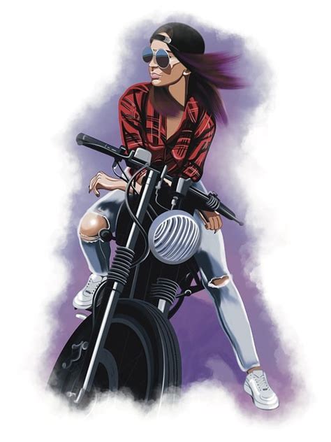 Biker Drawings