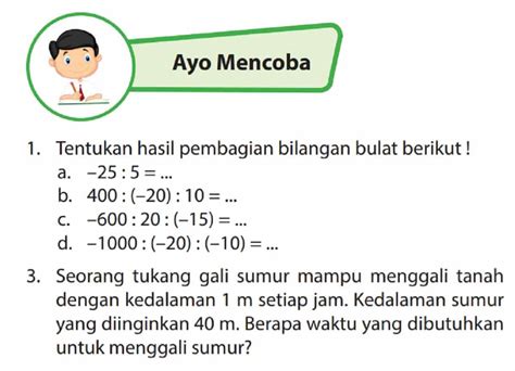 Kunci Jawaban Matematika Kelas 6 Halaman 49 Tentukan Hasil Pembagian