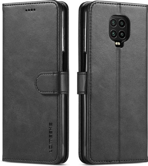 LC IMEEKE Luxe Book Case Geschikt Voor Xiaomi Redmi Note 9 Pro 9S