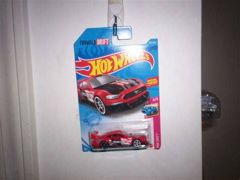2018 Hot Wheels 127 Red Custom 18 Ford Mustang GT HW Formula Drift For Sale