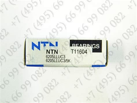 6205LLUC3/5K, NTN, Шариковый однорядный радиальный подшипник, закрытый ...