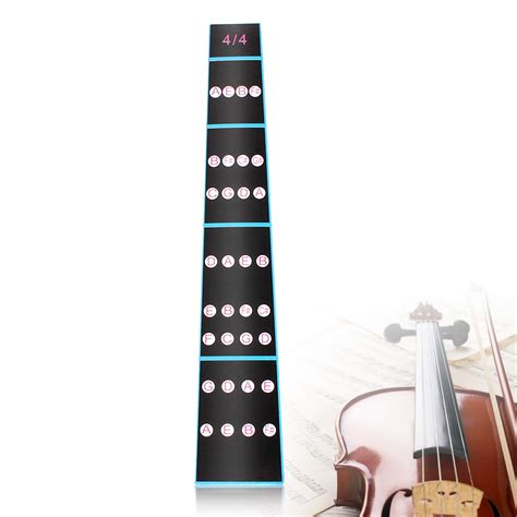 Buy Violin Finger Guide 44 Violin Notes Sticker Violin Fingerboard