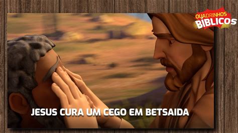 Superbook Português Quadrinhos Bíblicos JESUS CURA UM CEGO EM