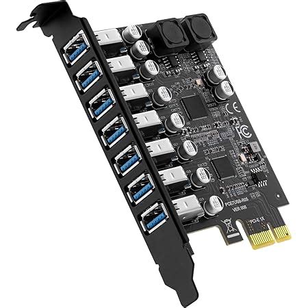 BEYIMEI PCI E 1X To USB 3 2 Gen1 5Gbps 2 Ports Expansion Card Type C