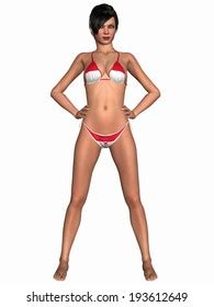 Sexy Girl Bikini Estonia Stock Illustration 57607969 Shutterstock