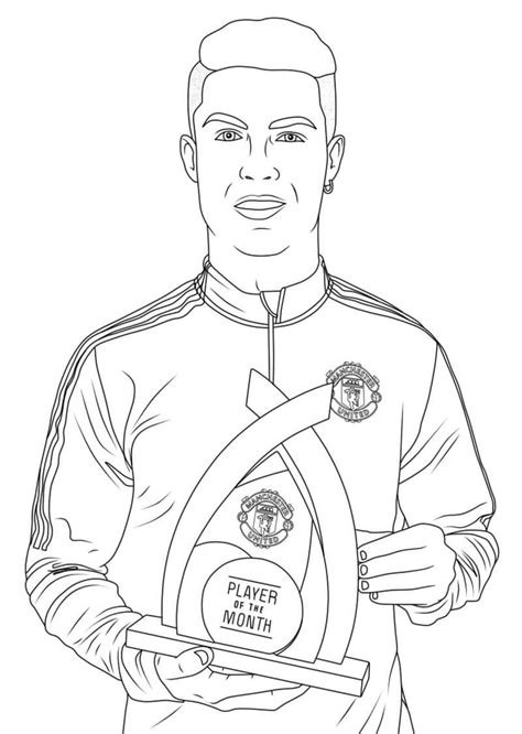 Cristiano Ronaldo Memegang Piala