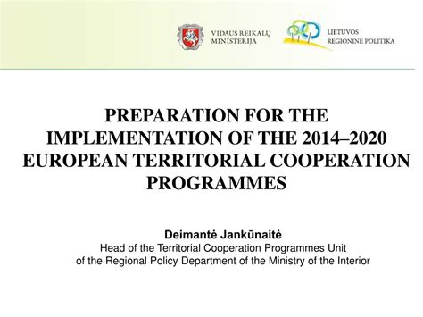 Ppt Preparation For The Implementation Of The European