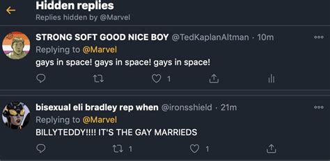 Marvel S Twitter Mistakenly Hid Gay Guardians Of The Galaxy Comments