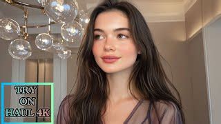 Sheer Fishnet Outfits Try On Haul 4k Transparent Try On Haul See Through Transparent Lingerie 2