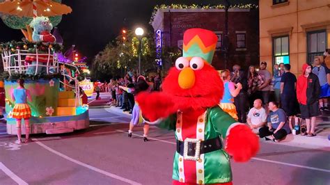 Sesame Street Nighttime Christmas Parade SeaWorld Orlando YouTube