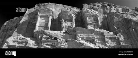 View Of The Corinthian Tomb Petra City UNESCO World Heritage Site