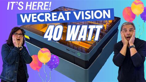 Introducing The All New Wecreat Vision W Laser Engraver Youtube